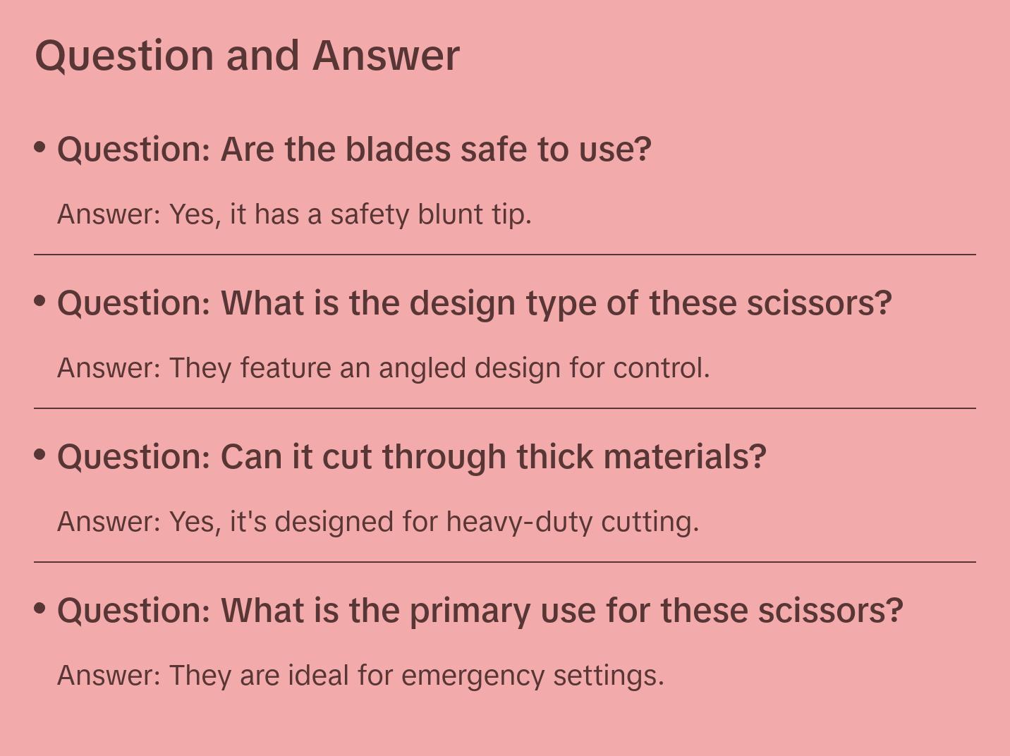 Medical Bandage Scissors