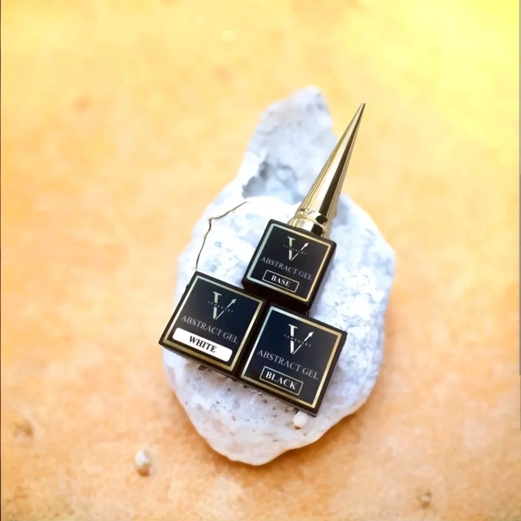 [Vchenart] + [Abstract Gel] + [Create abstract nail art] + [Gel Polish] + [Nail Art] Nail Care Nail Polish