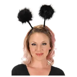 Bendable Bug Pom Antennae Headband