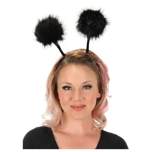 Bendable Bug Pom Antennae Headband, Adjustable Wires, Antenna Shape