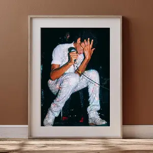 Michael Jackson Stage Poster Wall Art, King of Pop Photography Print, Legendary Music Icon Decor, Concert Wall Art Poster, Unique Art Gift