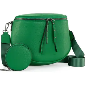 Valentine's Day Large Crossbody Bags for Women Bum Bag Sling Purse with Adjustable Strap