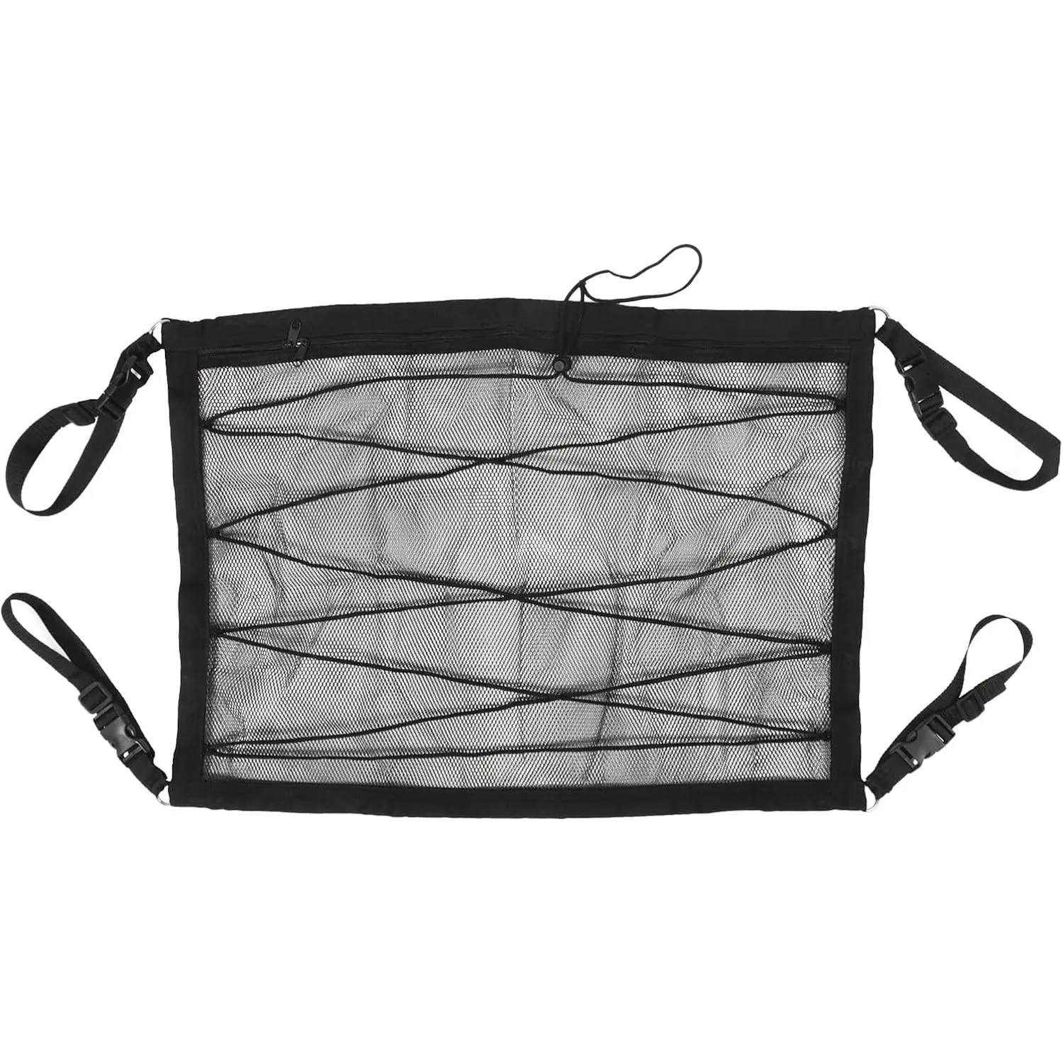 Double-Layer SUV Ceiling Storage Net Pocket - Car Roof Cargo Organizer, Car Accessory, SUV Accessories for Camping Gear, Blankets & Travel Essentials