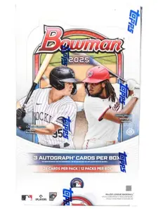 2025 Bowman Baseball Hobby Jumbo Box