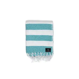 Baja Beach Blanket | Agua & White