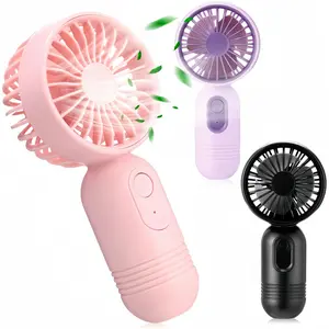 LMMAKE Personal USB Rechargeable Fan 3 Adjustable Speeds for Optimal Airflow Compact Lightweight Travel Office Use Portable Summer Gift