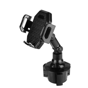 Car Cup Holder Mount Wireless Charging Adjustable Quick Charging Stand Base for Phone