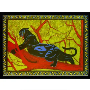 Panther Themed Luxury Tapestry