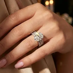 Rings For Wedding Engagement Promise Bride eternity Ring Anniversary Ring  Valentine's Christmas Day Gift Versatile Gift for Daily Wear and Parties for Women Girls Valentineday Gift All-match Exquisite