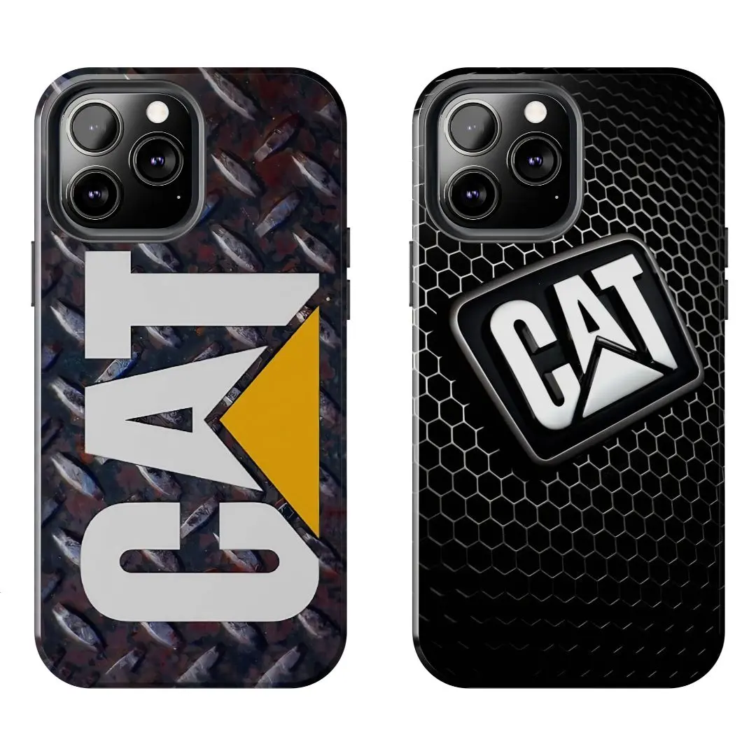 Caterpillar Power, Strength, Durability Compatible with iPhone 7, 8, X, 11, 12, 13, 14, 15, 16 17 & Samsung Galaxy S21, S22, S23 & S24 S25 series Phone Case Cover