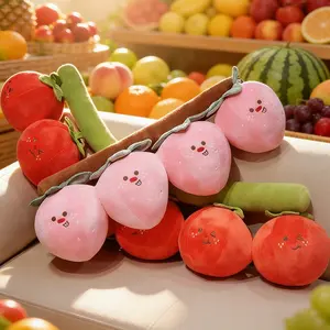 Fruit Long Pillow Cushion, Home Decor Accent Piece, Multiple Fruit Options Lemon Strawberry, Perfect Gift Self-Use