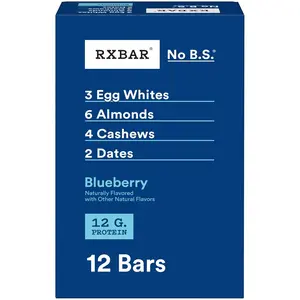 RXBAR Protein Bars – Blueberry (12 Bars)