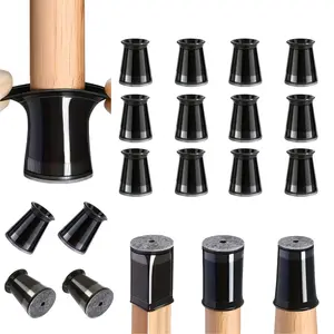 12 Piece Set Small Round Silicone Chair Leg Covers, Anti-Slip Floor Protectors, Reusable and Durable, Protection, No Battery Needed, Home and Office Use
