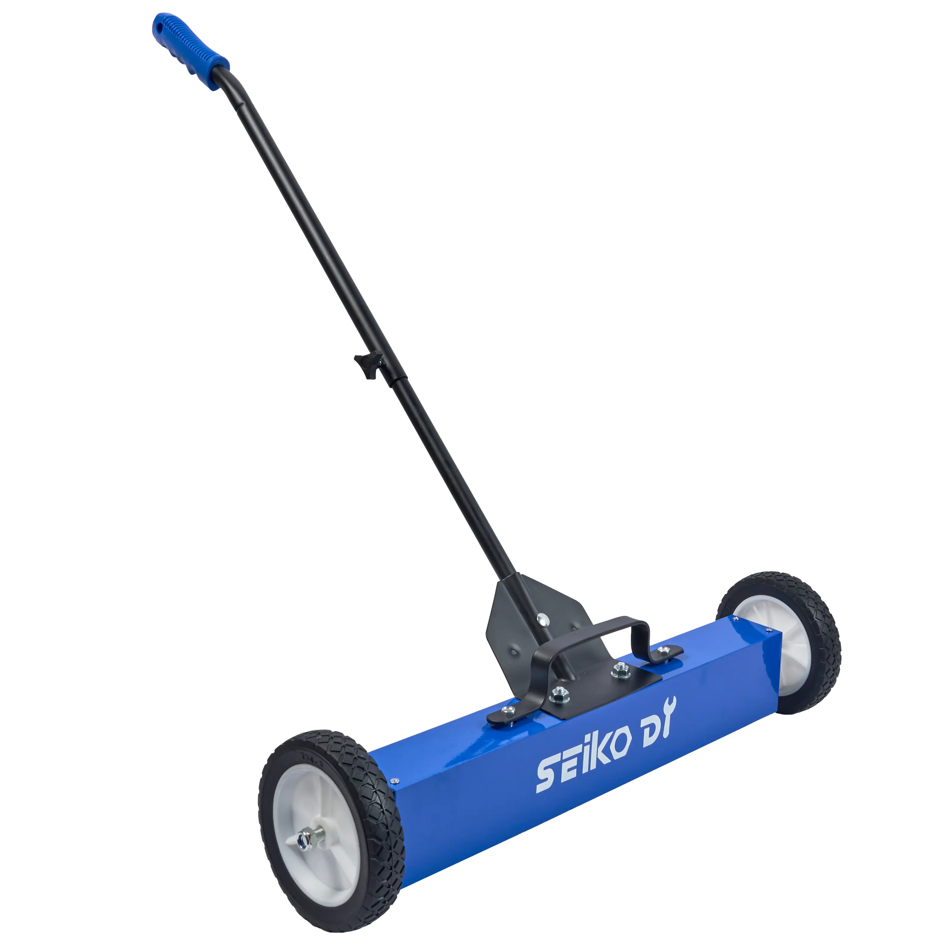 18-In Push-Type Magnetic Sweeper, 45Lbs Rolling Sweeper With Wheels For Workshop, Garage Cleanup (Tools & Hardware Specialty Hand Tool)