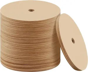 300 Count Percolator Coffee Filters, 3.75 Inch Natural Unbleached Disposable Coffee Filter Disc Coffee Filters for Percolators Camping Coffee Pot Home Office Use