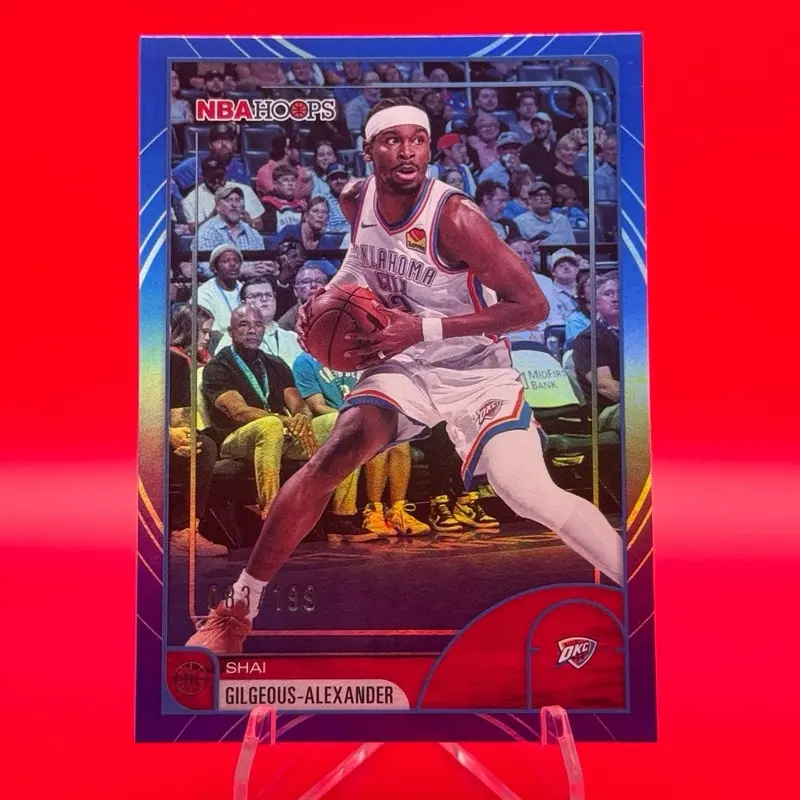 Shai Gilgeous-Alexander /199 NBA Hoops Blue