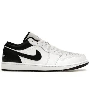 Jordan Men's 1 Low White Black Basketball Shoes, from StockX