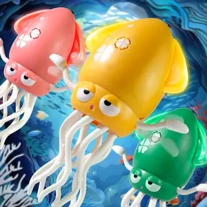 Dancing Squid Toy for Kids with LED Lights & Music Interactive Toddler Toy for Ages 2+ Smart Obstacle Avoidance Safe Durable Design Perfect Gift for Birthdays or Holidays