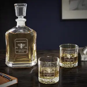 Personalized Tequila Decanter Set - Tequila Master