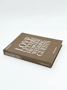 Wedding Guest Love Letters Keepsake Book Box