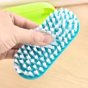Multifunctional soft-bristled brush—suitable for shoes, laundry, and scrubbing floors