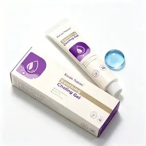 Natural Herbal Soothing Gel for Summer Skincare - Kreain Nature No.1 Gentle Non-Irritating Hydrating Daily Skin Gel