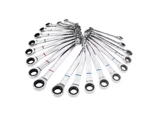 Kobalt 20-Piece Set Standard and Metric Ratchet Wrench for Automotive and Home Use