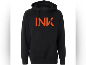 INK Orange Men's Hoodie  