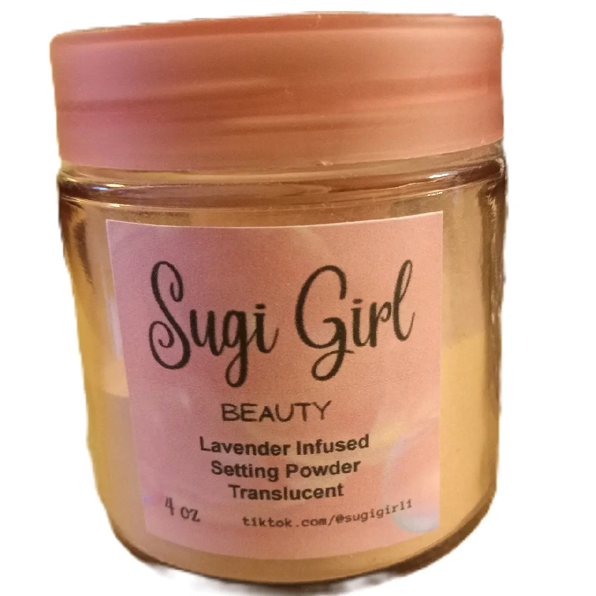 Lavender Infused Setting Powder.                     Makeup  Translucent Calming Organic Cosmetic