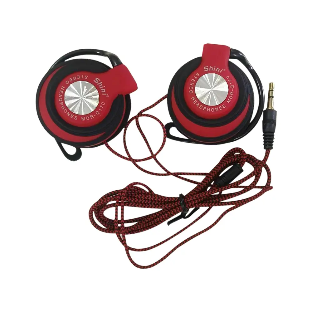 Waterproof Over-Ear Swimming Headphones with 3.5mm Headphone Jack, Adjustable Ear Hook, HIFI Sound and Wired Audio Delivery, Adjustable Hook Headset