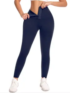 Women's Solid High Waist Sports Leggings, Casual Comfy Breathable Skinny Pants for Yoga Gym Workout, Ladies Sportswear for All Seasons, Womenswear, High Waisted Leggings