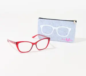 Bunny Eyez Alessia Tiltable Blue Screen Lens Reader 3.0-3.5