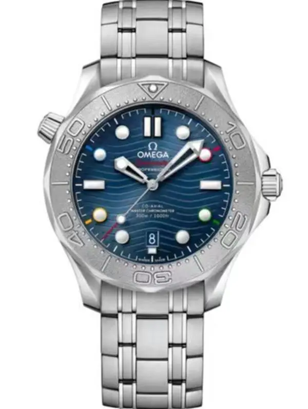 Omega Seamaster 300 Men's Mechanical Watch, 42mm Case, Winter Olympics Special Edition