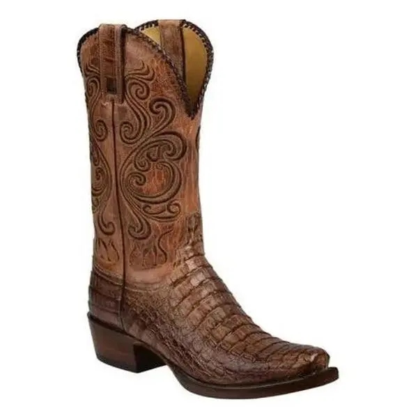 Women's Slip-On Knight Leather Boots