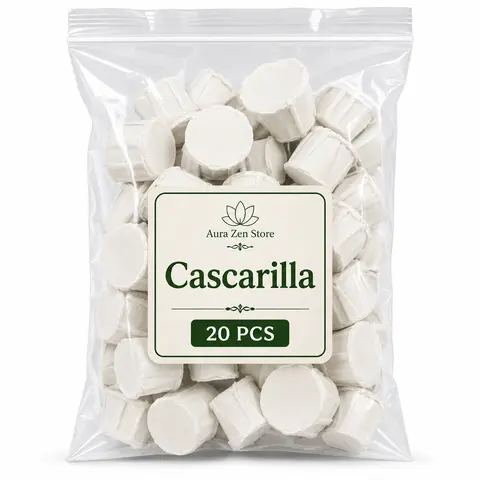 Cascarilla 20 PCS – Original Efun Spiritual Supply Made from Eggshell, Traditional Yoruba & Afro-Caribbean Ritual Use, Altar Work & Cleansing Practices