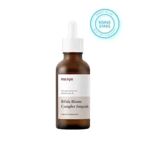 MANYO FACTORY Bifida Biome Complex Ampoule 80ml Korean Skincare, Facial Skin Rejuvenating, with 10-types-of Hyaluronic Acid, for Women and Men