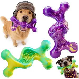 Toys for Aggressive Chewers: Larger Size, Weighing 400g, 2 Pack Tough   for Medium & Large Dogs Weighing 20-70 lbs, Indestructible   Toys