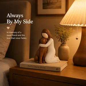 Dog Memorial Ornament – Angel Dog Figurine, Heartfelt Gift for Dog Lovers, Pet Remembrance Keepsake, Cherished Dog Tribute, Sports Event Souvenir, Home Décor, Tabletop Display, Thoughtful Present for Dog Owners