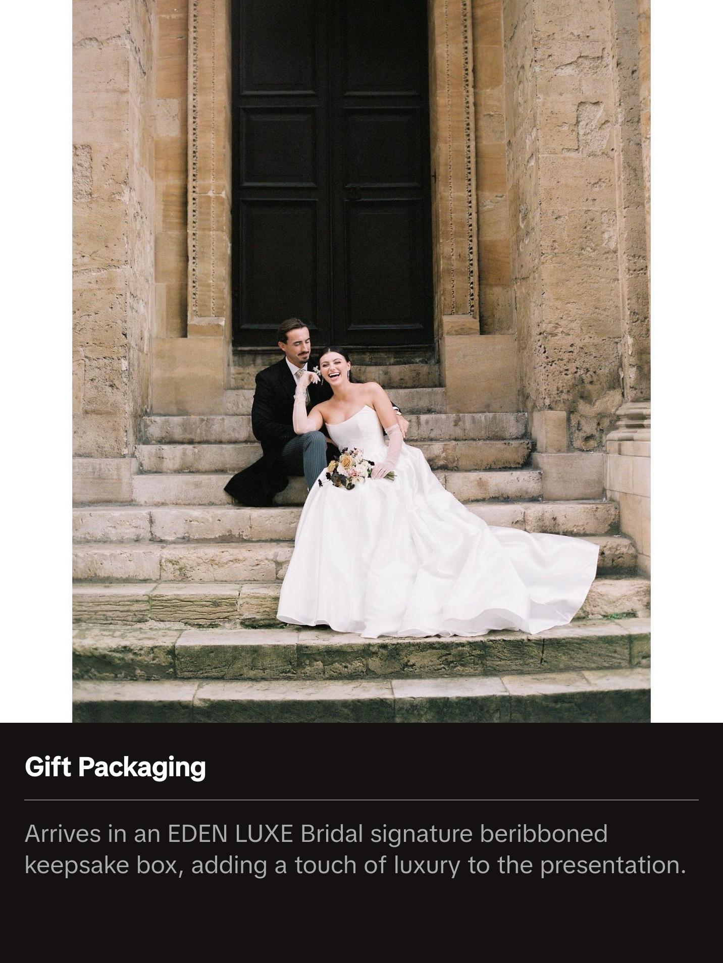 TALLULAH Simulated Diamond Long Drop Earrings