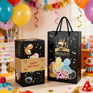 Surprise Birthday Box Gift, Creative Explosion Jumping Gift Box, DIY Gift for Girlfriend, Boyfriend, Son, Daughter, Trendy Gift Idea, Birthday Gifts