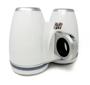 Two Pairs of Wet Sounds REVO6-XSW-SS White 6.5" LED Speakers in KMTED White Enclosures with RGB LED Rings