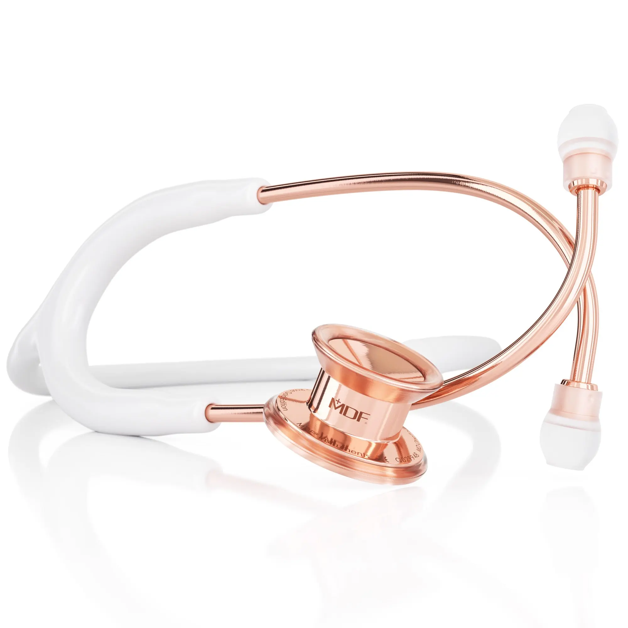 MD One® Pediatric Stethoscope - White/Rose Gold MD One® Pediatric Stethoscope - White/Rose Gold