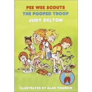 USED-The Pooped Troop (Pee Wee Scouts) by Judy Delton (Paperback)