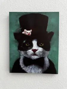DoudouX ONE Click Shop Chat, Send Photo, Custom Canvas Prints: Personalized Photo On Canvas, Transform Your Photos into Stunning Framed Wall Art, Digitally Printed Photo To Canvas, Ideal for Home Decor Gifts