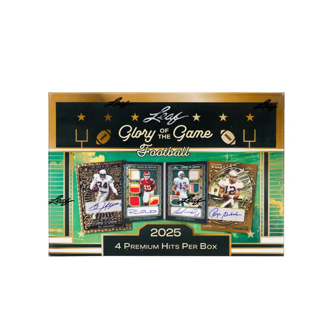 2025 Leaf Glory of the Game Football Hobby Box