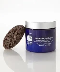 Dead Sea Spa Care DeadSea-1047 24 oz Serenity Dead Sea Salt Scrub and Pumice Stone