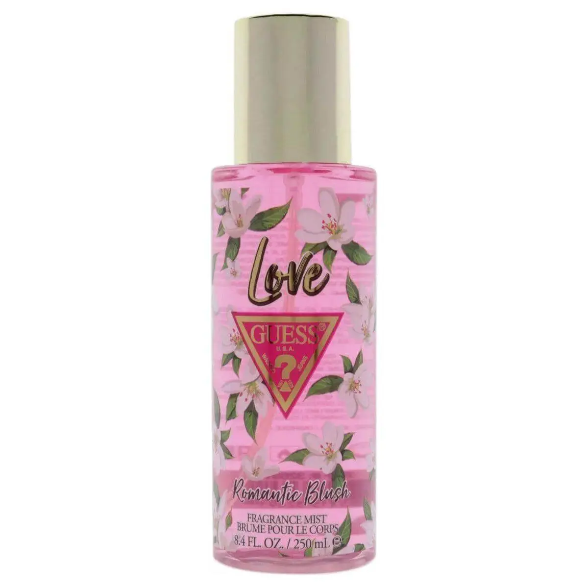 GUESS Love Romantic Blush Women's Floral EDP Spray Perfume - 8.4 fl oz Bottle, Boysenberry-Hibiscus Floral Amber Musk Fragrance, Fruit-Infused Mist with Musk Finish, Boysenberry Women's Fragrance, Bottle Size Women's Fragrance