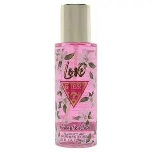 GUESS Love Romantic Blush Women's Floral Scented Perfume Spray - 8.4 fl oz Bottle, Fruit-Flavored Floral Fragrance, Musk Finish Mist, Spray-Based Women's Fragrance, New Single Item