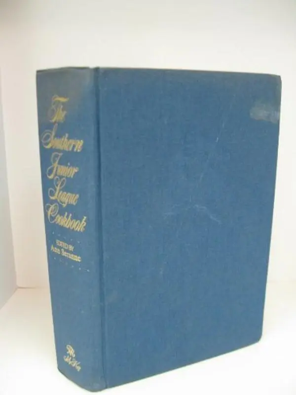 Used Hardcover Book - Southern Jr. League Cookbook by Ann Seranne (English) - Features Traditional Desserts, Fried Dishes, Rice Recipes, Shrimp Preparations, Good