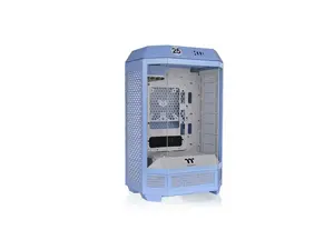 Thermaltake Tower 300 Hydrangea Blue Micro-ATX Case; 2x140mm CT Fan Included; Support Up to 420mm Radiator; Horizontal display capable with optional Chassis Stand Kit/Optional LCD Kit; CA-1Y4-00SFWN-00